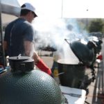 The Ohio Eggfest Big Green Eggs