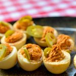 big green egg deviled eggs