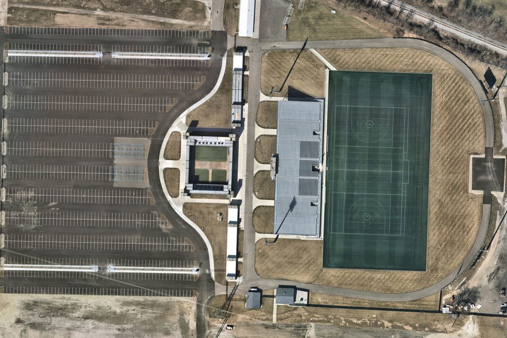 Fortress Obetz Aerial View The Ohio Eggfest