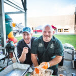 ohio eggfest big green egg team polish que