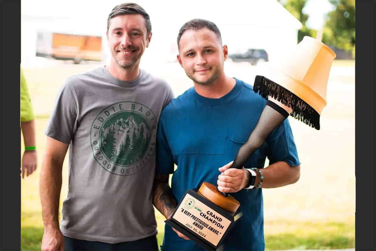 damian buck the ohio eggfest champion big green egg free grilling class at specialty gas house