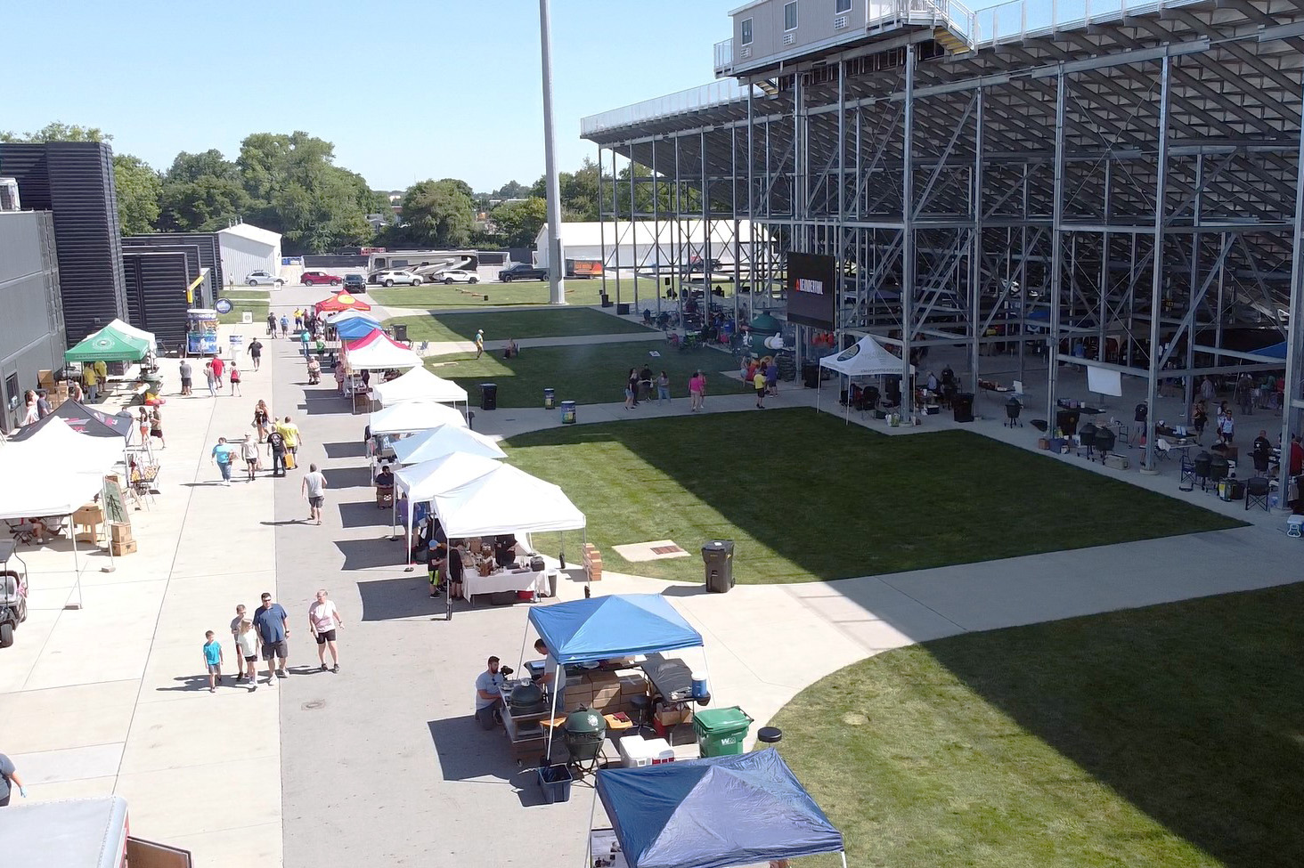 Vendor Space Booths at The Ohio Eggfest Columbus Ohio Fortress Obetz