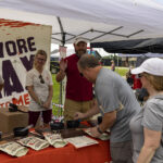 carnivore snax vendor booth at the ohio eggfest