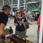 the ohio eggfest big green egg food festival and bbq competition team yoder whole smoked pig and beer