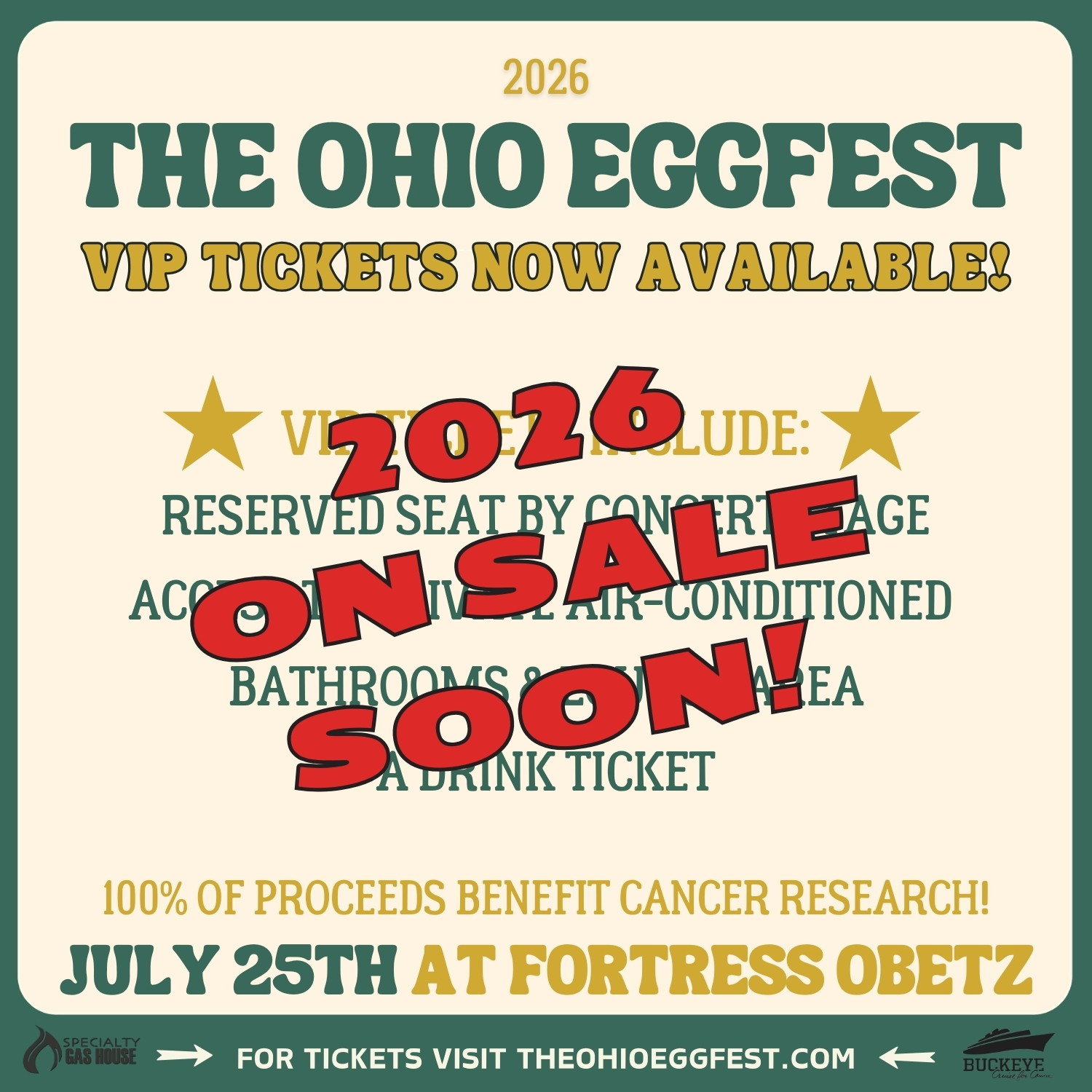 THE OHIO EGGFEST 26 VIP 2026 THE OHIO EGGFEST VIP TICKETS