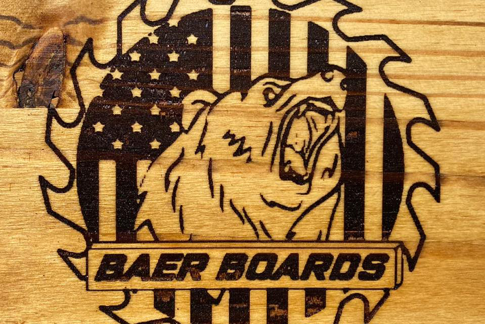 baer boards custom cutting boards at the ohio eggfest