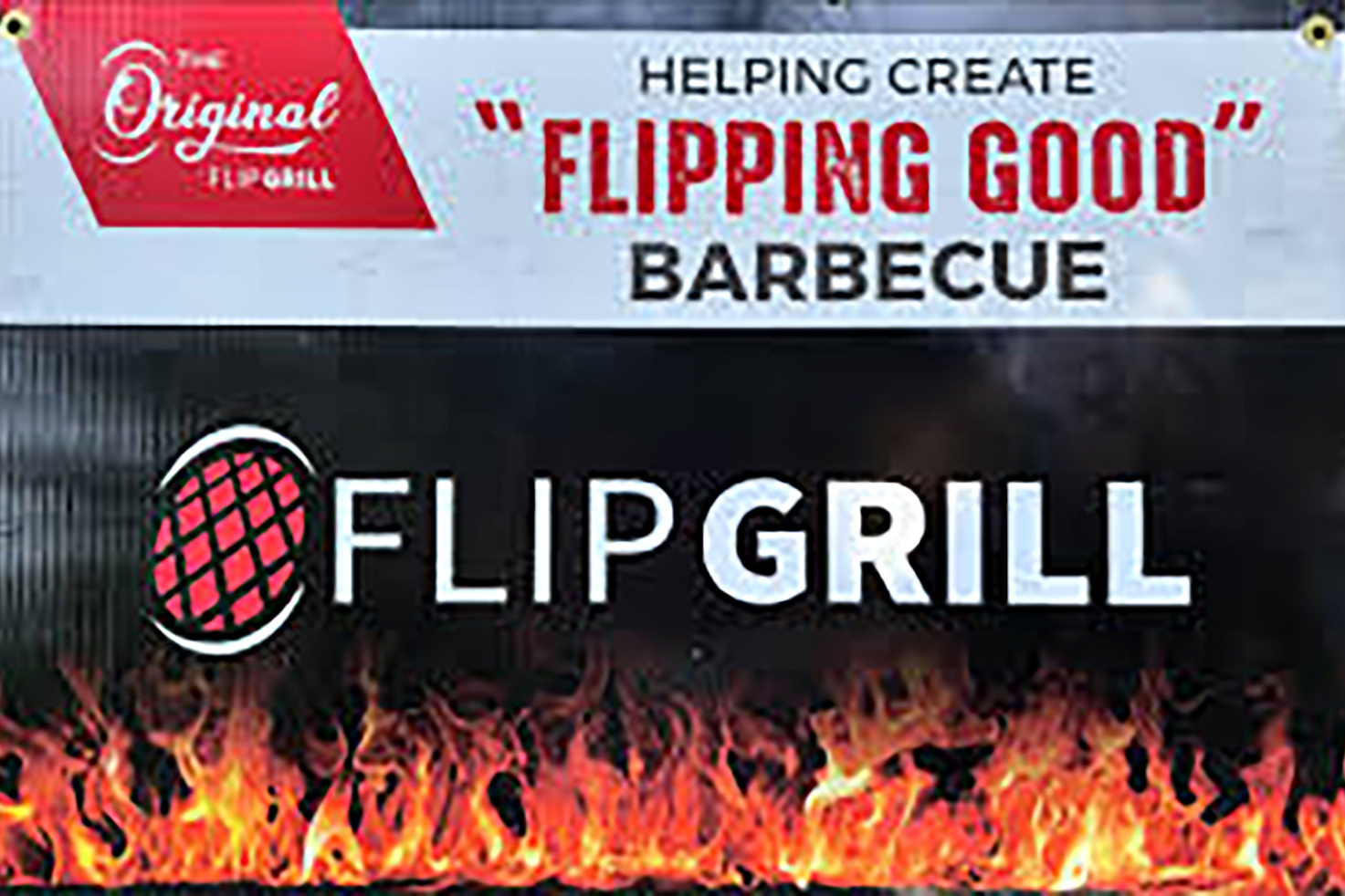 Flip Grill Big Green Egg attachment at the ohio eggfest