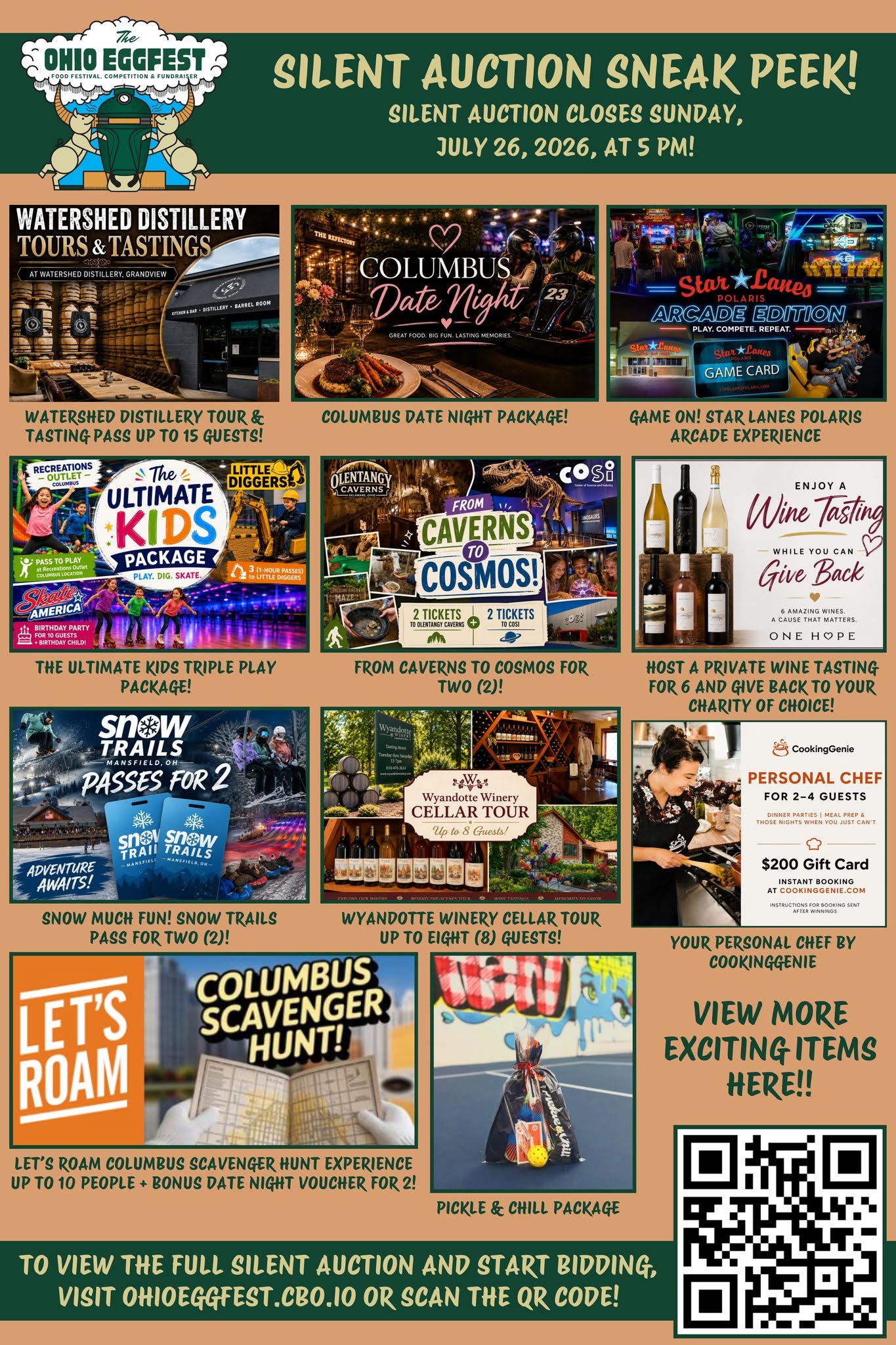 the ohio eggfest online silent auction buckeye cruise for cancer