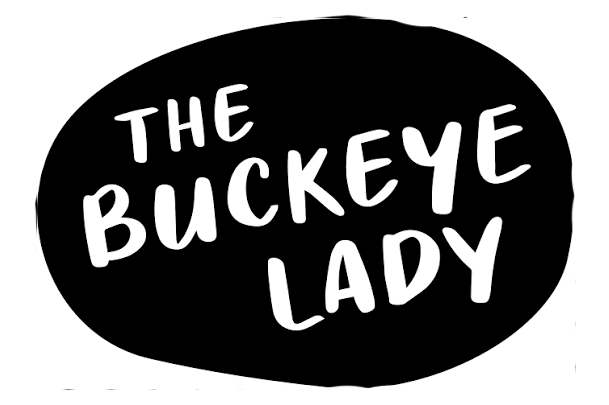 the buckeye lady at the ohio eggfest
